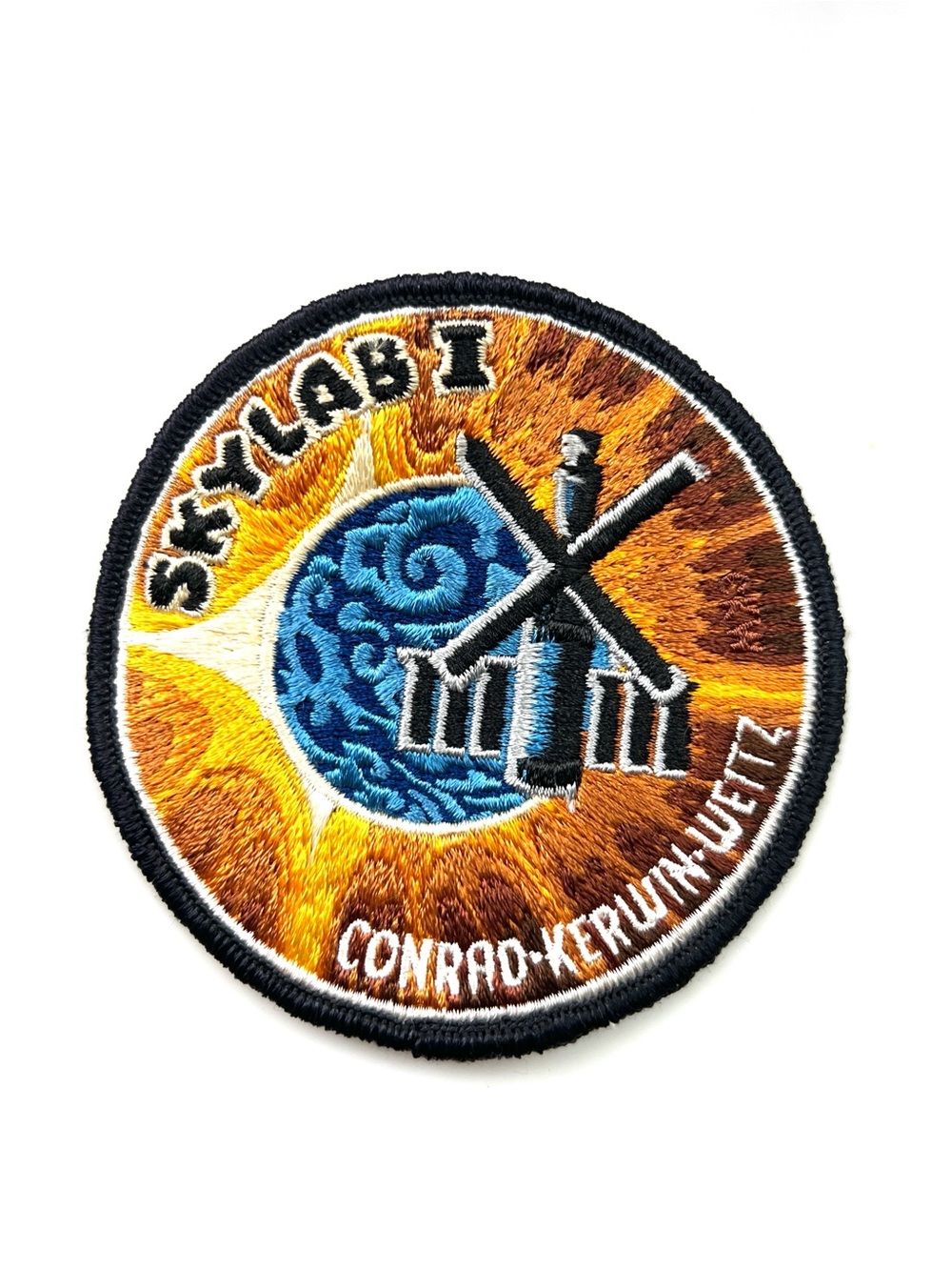Vintage Skylab I Patch NASA embroidered Conrad Kerwin Weitz 1970s CKW nWOT